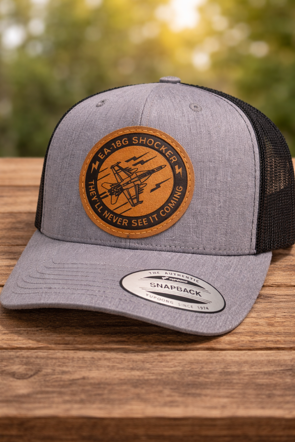 EA-18G Growler Shocker Snapback Trucker Hat