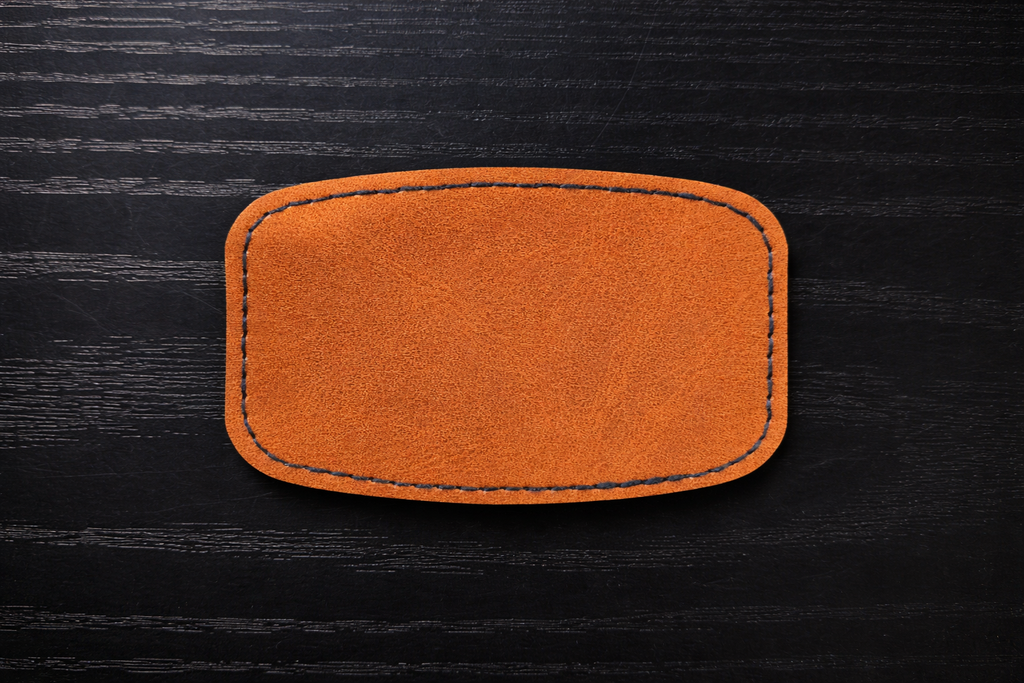 Custom Engraved Logo Leather Patch Snapback Trucker Hat