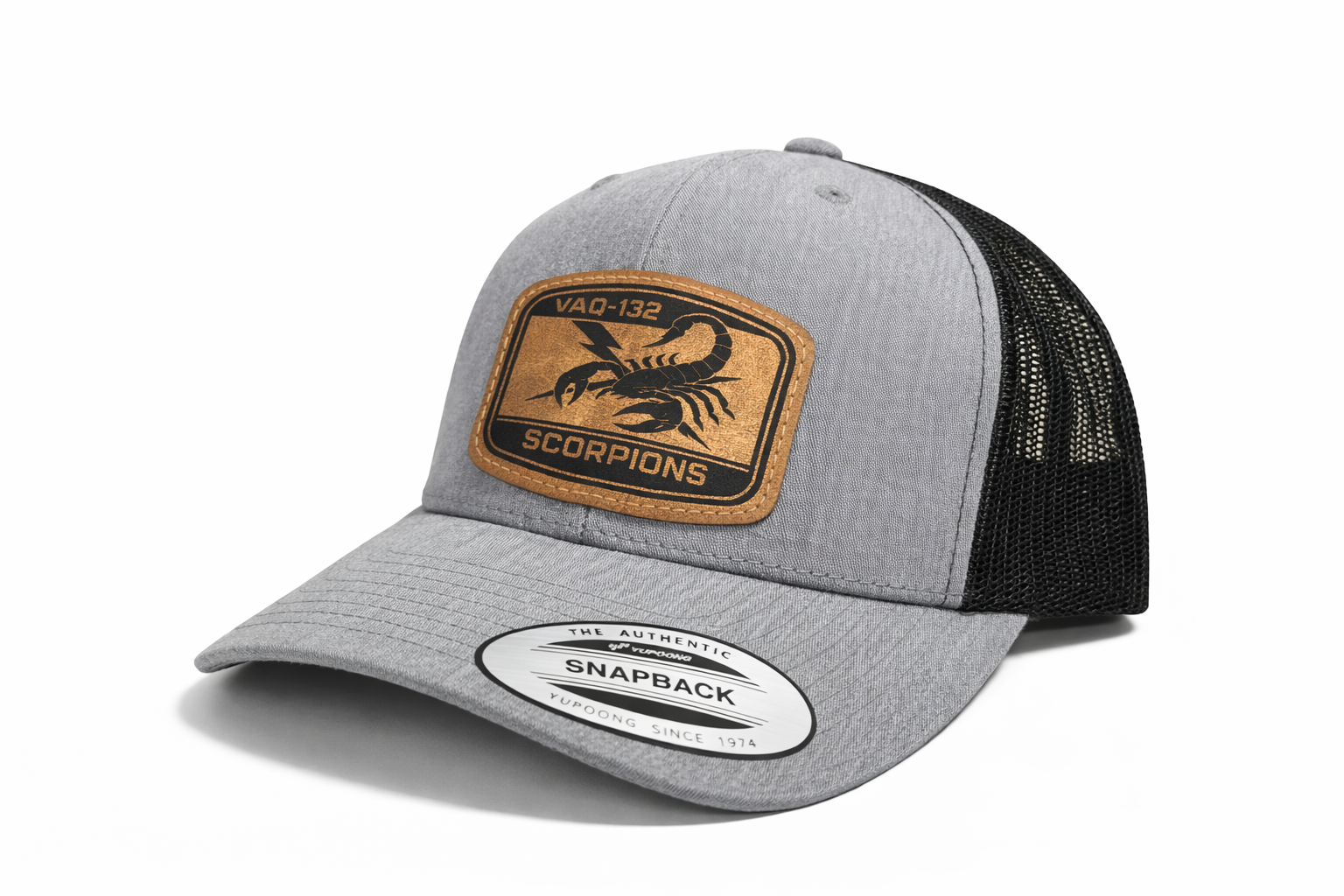 VAQ-132 Scorpions Snapback Trucker Hat